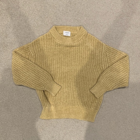 Wilfred Sweater. Gold. - Picture 1 of 2